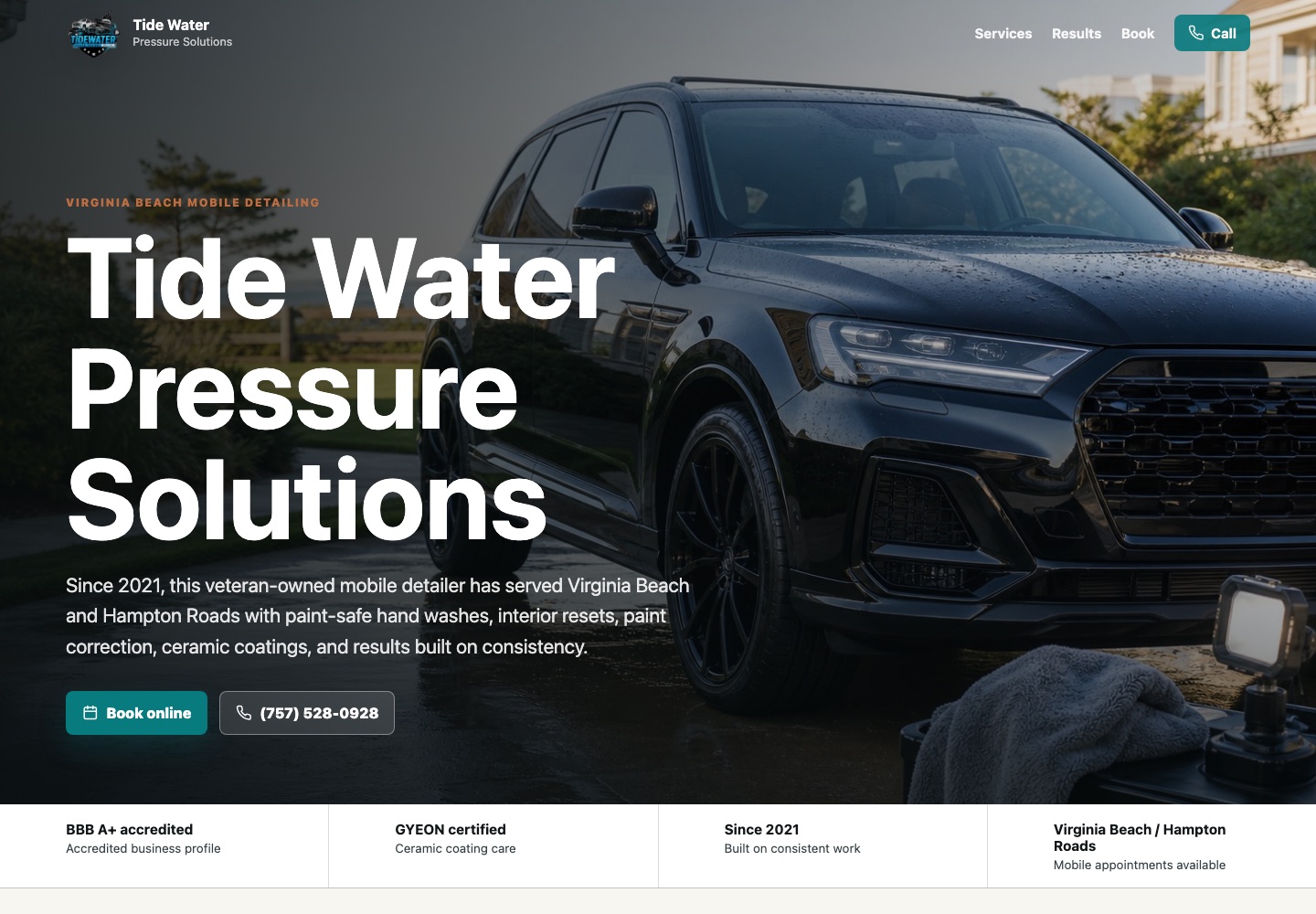 Tidewater Pressure Solutions screenshot